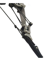 PIAO YU 304 acier inoxydable mini arc Composite Sports d'intérieur et de plein air petite poulie arc et flèche jouet de tir