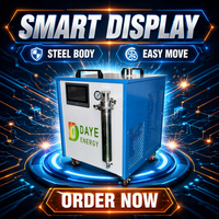 Nouveau générateur de soudage HHO Daye à prix compétitif, pour bijoux, entièrement automatique, 1600W, 220V, sortie de gaz sécurisée