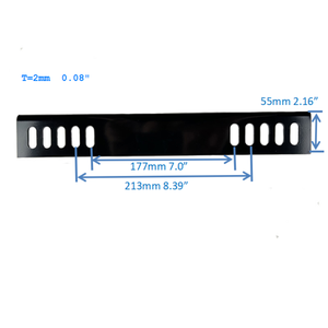 Staffa del sedile delle parti di <span class=keywords><strong>auto</strong></span>, aggiungere componenti metallici set universale di staffe per l'installazione di sedili <span class=keywords><strong>auto</strong></span>, con staffe regolabili - Product Image 6