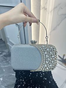 Rhinestone Handbag Evening Bag for Women Vintage Party <b>Clutch</b> Elegant Dress Banquet Bag - Product Image 1