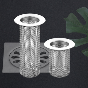 Stainless Steel Drain Filter Screen 2.8 Inch Cylindrical Anti Clogging For Bathroom Sink Floor Drain - Product Image 4