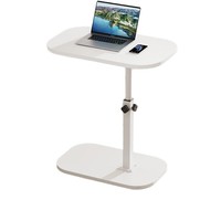 Table basse pivotante et relevable pour salon et chambre à coucher, petite table de chevet avec étagère, mobilier de maison