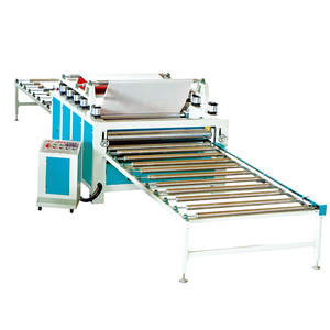 Máquina laminadora de película Placa de acero Película de polímero Máquina pegadora de revestimiento de pegamento plano para línea de laminación HPL de Pvc Pet - Product Image 5