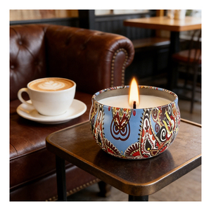 กล่องใส่เทียนอุตสาหกรรมบรรจุด้วยขี้ผึ้งถั่วเหลืองกล่องฝาปิดน้ำมันหอมระเหยสำหรับการเติบโตทางธุรกิจ - Product Image 5