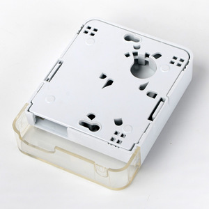 Enchufe de terminal óptico dúplex SC de 1 puerto y 2 núcleos, cubierta antipolvo de plástico ABS blanco OTB para equipo de fibra óptica interior, placa frontal ATB - Product Image 5