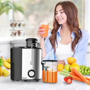 Máy Ép Trái Cây Máy Ép Trái Cây Điện Ly Tâm Miệng Rộng Máy Ép Trái Cây Và Rau Củ Bằng Thép Không Gỉ - Product Image 4