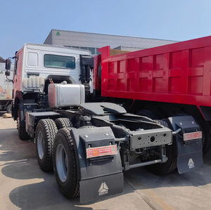 Cabezal de Tractor Sinotruk HOWO 371 usado, bajo kilometraje, 10.000 <span class=keywords><strong>km</strong></span>, Euro 2, bien cuidado - Product Image 4