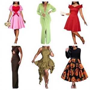 Ropa de Mujer al por Mayor Barata, Vestidos de Algodón para Exteriores, Ropa para Mujer - Product Image 1