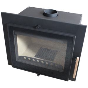 Cheminée à bois <span class=keywords><strong>Insert</strong></span> Real Fire Heated Caractéristiques décoratives Design moderne Autoportant pour le chauffage du salon intérieur - Product Image 3