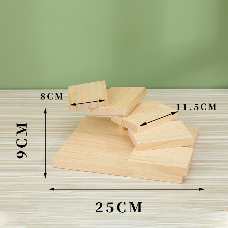 บันไดสี่เหลี่ยม 5 ขั้น