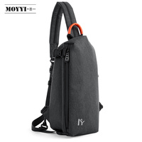 Sac à bandoulière imperméable pour homme, petite sacoche pour homme, voyage, poitrine, style décontracté, japonais