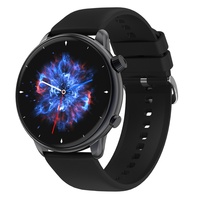 Montre connectée T30 1,43 pouces pour femmes, écran AMOLED élégant, surveillance continue du rythme cardiaque, surveillance de l'oxygène sanguin (SpO2), alerte de fréquence cardiaque élevée, IP67