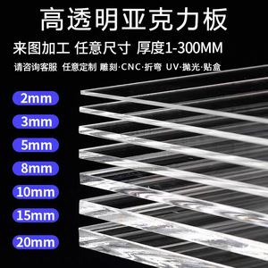 แผ่นอะคริลิก Shenxinhua หนา 3.1 5.0 มม. ความเหนียวสูง สำหรับงานตัดชิ้นส่วนอุตสาหกรรม - Product Image 3