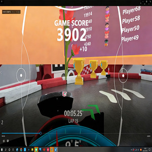 Système MR GoKart : Expérience de course de kart en <span class=keywords><strong>réalité</strong></span> mixte sociale pour jeux en groupe et événements festifs - Product Image 2