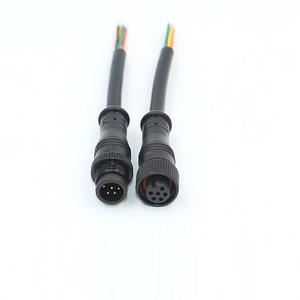 Fabriek Verkoop 2 3 4 5 6 7 8 Pin M12 Waterdichte Connector Kabel, 2 Pin Connector Waterdichte Voedingskabel - Product Image 5