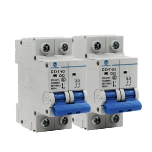 Миниатюрный Автоматический выключатель MCB 2P AC 230/400V 16A 20A 25A 32A 63A электрический выключатель DIN-рейка - Product Image 5