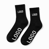 Chaussettes de sport personnalisées avec logo, chaussettes jacquard mi-mollet respirantes, chaussettes athlétiques OEM en gros pour le basketball et les tenues décontractées