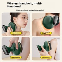 Masseur à ventouses intelligent Debei à pression négative, chauffant sans fil, électrique, Gua Sha, thérapie magnétique, fonction musicale