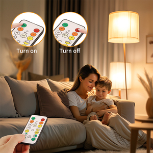 Ampoule LED rechargeable moderne en gros, d'urgence, à intensité variable, tricolore, avec commande tactile ou à distance, 7W <span class=keywords><strong>E27</strong></span> pour éclairage intérieur et extérieur - Product Image 4