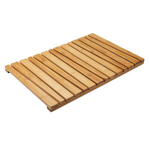 Tapis de douche en bambou de luxe en gros, tapis de bain antidérapant pour spa, sauna, piscine, décoration intérieure et extérieure - Product Image 1