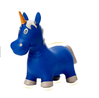 Nouveaux jouets gonflables pour enfants en plastique écologique, cheval sauteur gonflable