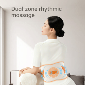 Elektrische Warme Riem Massage Machine Nieuwe Draagbare Lage Frequentie Warm Kompres Lumbale Vibrerende Taille Massageapparaat Slimme Verwarming - Product Image 5