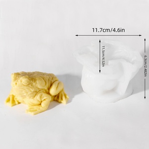 TangChu Realistic Toad Sculpture Candle Making Mold for Candle & Baking - Product Image 5