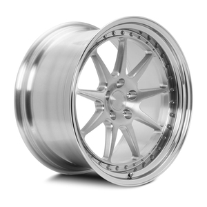 Nouvelles jantes en alliage forgé multi-rayons concaves profondes personnalisées 18-22 pouces 5x112/114.3/130 pour Audi//Mercedes - Finition noire - Product Image 2