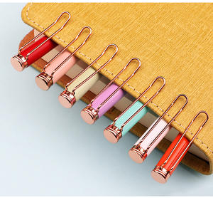 Pulpen logam lucu Macaron Logo kustom Set 1.0mm pulpen untuk menulis pena hadiah promosi cantik - Product Image 3