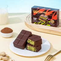 Bonbons au chocolat au pistache de style Dubaï, exquis, avec garniture au pistache, délicieux, boîte de 70g