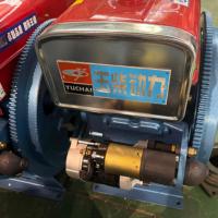 Tondeuse à gazon sur chenilles diesel refroidie par eau CE Yuchai 18HP DT1000C télécommandée, coupe-herbe tout-terrain 1000mm