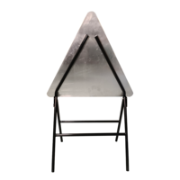 Señal de Tráfico Reflectante Personalizada de Alta Visibilidad para Cuarto Grado, Señal de Advertencia Triangular de Tráfico para Trabajos en Carretera