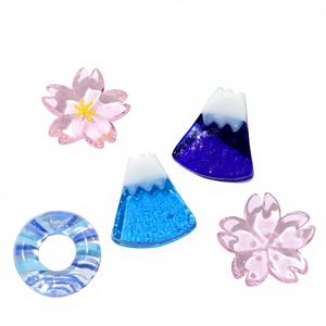 Soporte para bolígrafos con forma geométrica de estilo japonés, diseño creativo y lindo de Monte <span class=keywords><strong>Fuji</strong></span> y flor de ciruelo, y soporte para palillos chinos para el hogar. - Product Image 1