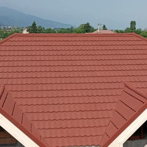 Tejas y Láminas de Techo Recubiertas de Resina Sintética de Arcilla Europea con Clasificación de Resistencia al Fuego, Precio de Fábrica, Sostenibles, para Patio de Villa - Product Image 5