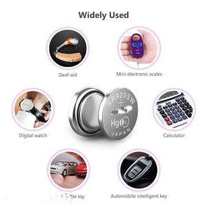 สำหรับ <span class=keywords><strong>Sony</strong></span> 371 <span class=keywords><strong>SR920SW</strong></span> AG6 LR920 SR920 370A 1.55V แบตเตอรี่เงินออกไซด์สำหรับนาฬิการถยนต์กุญแจนาฬิกาปุ่มรีโมทเซลล์เหรียญ - Product Image 2