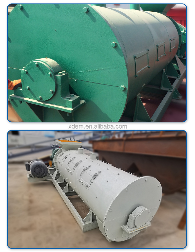 Tooth Stirring Organic Fertilizer Granulator XDEM High Granulating Rate