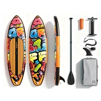 Planche de paddle gonflable personnalisée 2026, type Progressive Rocker pour débutants, durable, en Drop Stitch