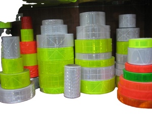 Nastro riflettente V-REFLEX lucido in <span class=keywords><strong>PVC</strong></span> per cucire giacche ad alta visibilità e articoli di sicurezza in tessuto riflettente - Product Image 4