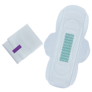 Serviettes hygiéniques féminines jetables en coton confortables, super absorbantes, avec ailettes et insert jetable - Product Image 2