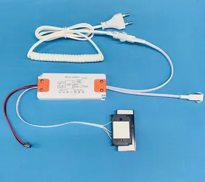 Melalui Cermin IR Tangan Gelombang Sensor Switch untuk Cermin Kamar Mandi Lampu LED Input 90-260V untuk 12V 3A Power Transformer