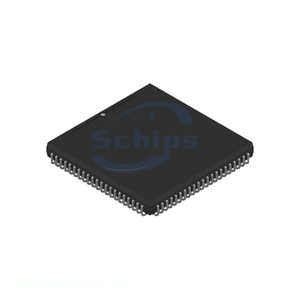 HSP43220JC-25 Integrated Circuits Interface DECIMATING DIGITAL FILTER 84 LCC (J Lead) Original One Stop Service - Product Image 1