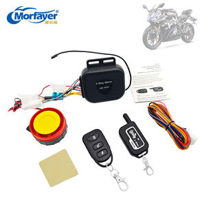 新款12v摩托车双向报警系统防转向振动报警无钥匙遥控发动机启动双向报警系统 - Product Image 1