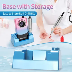 DianaBeauty - Taladro de Uñas Recargable Inalámbrico de 45000 RPM, Lima de Uñas Eléctrica Portátil, Cortador de Manicura, Herramientas para Uñas - Product Image 5