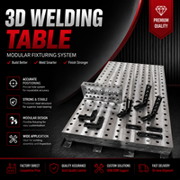 Table de travail de soudage 3D flexible pour charges lourdes, série D28, plateforme de fixation en fonte pour la fabrication d'acier