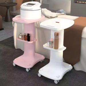 D Salon <b>Trolley</b> Stand <b>Trolley</b> Holder Stand Tattoo Roller Tray <b>Beauty</b> Hair Salon Instrument Tray Rolling Cart With Wheels - Product Image 4