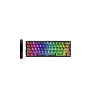 Clavier à interrupteurs magnétiques creux en alliage d'aluminium CNC, 61 touches, filaire, design ergonomique pour le jeu e-sport - Product Image 2