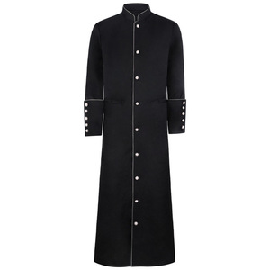 Disfraz de Halloween para Hombre, Disfraz Medieval de Sacerdote Católico, Pastor, Monje, Mago, Fiesta de Lujo - Product Image 4