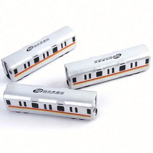 Pelotas Antiestrés Promocionales con Diseño de Tren Clásico y Logotipo Personalizado, Juguetes de Espuma de PU con Forma de Vehículo para Aliviar el Estrés - Product Image 2
