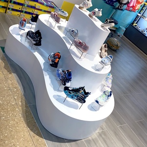 Mesa de Exhibición con Forma de Nube para Tienda de Ropa, Floristería, Zapatos y Accesorios, Stand de Exhibición, Mesa de Promoción - Product Image 2