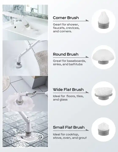 للبيع بالجملة جهاز غسيل كهربائي دوار محمول باليد للحمام متعدد الوظائف لتنظيف 3 في 1 حوالي 60mis - Product Image 4